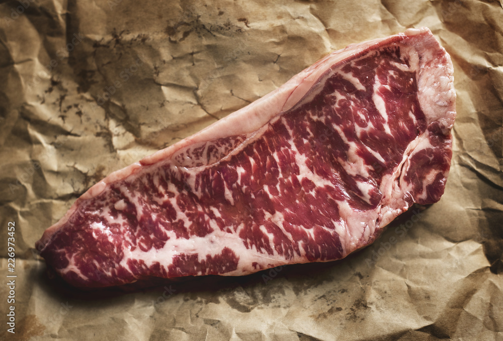 生大理石牛肉食品摄影食谱创意