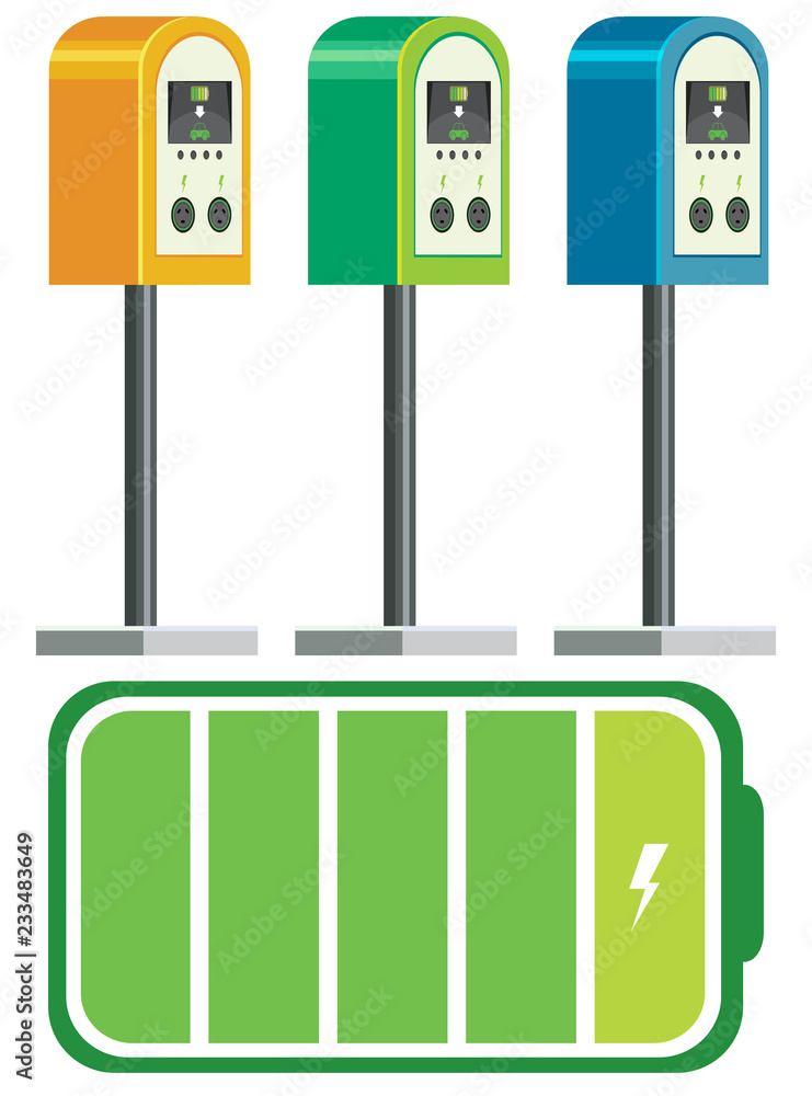 电动汽车充电器电池