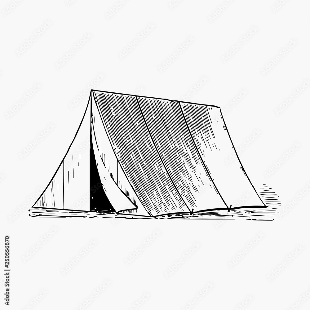 露营帐篷图纸