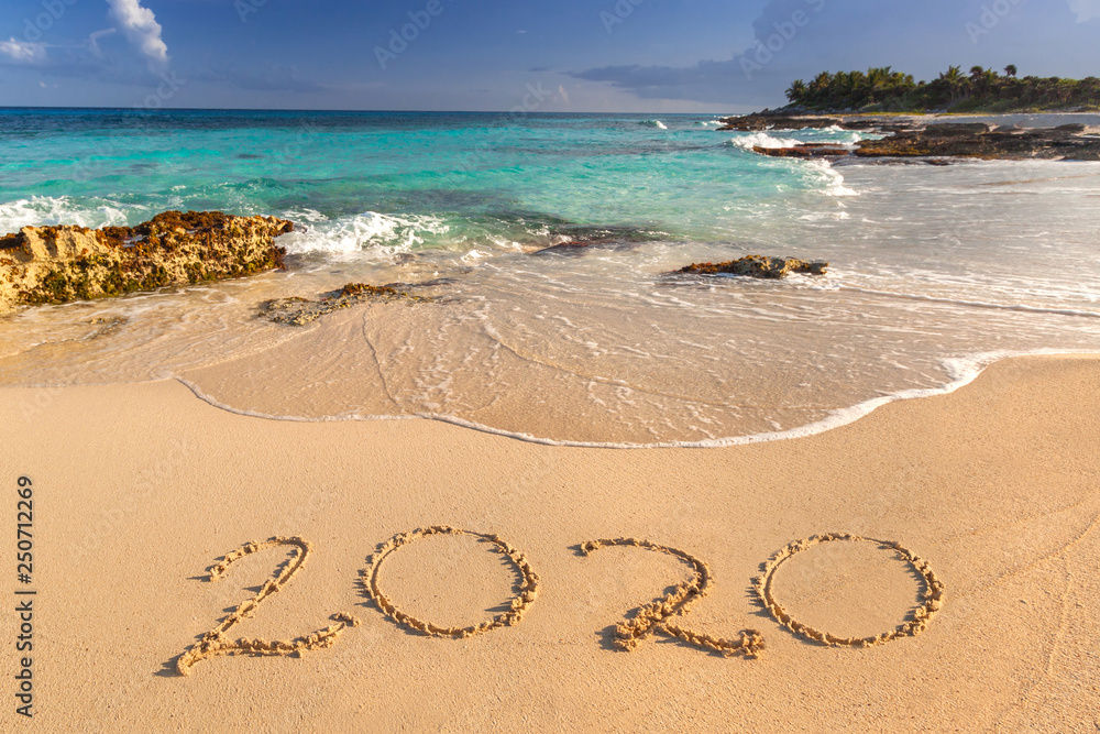 2020年墨西哥加勒比海海滩