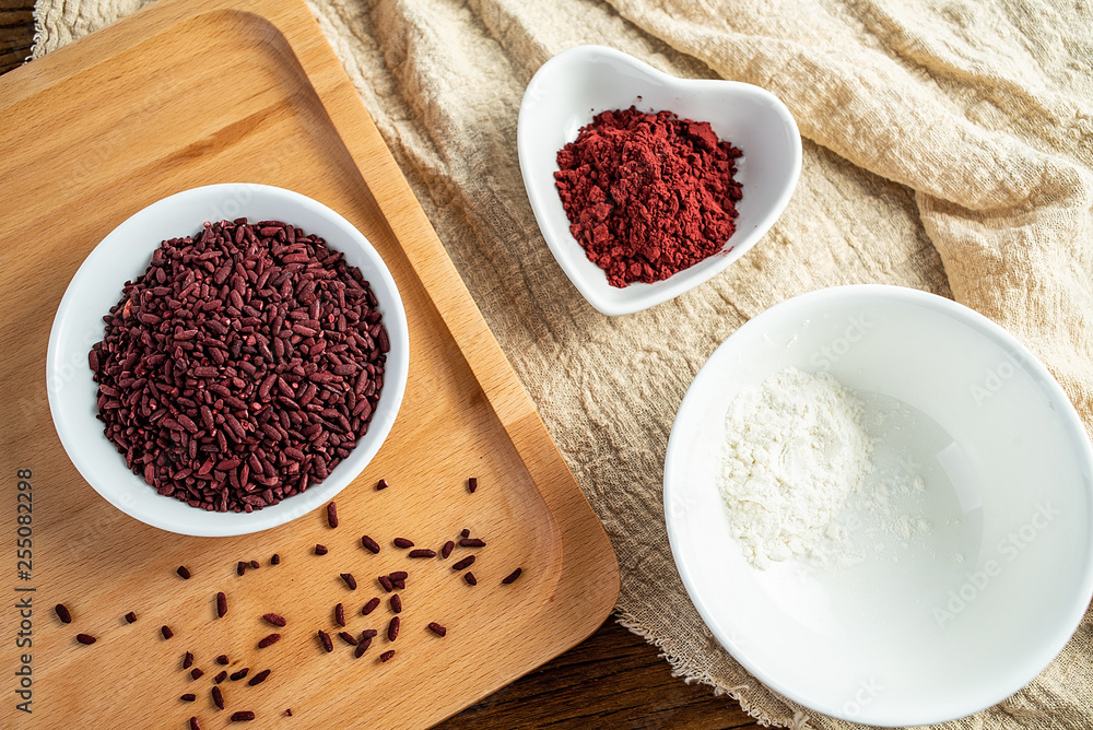 中国传统天然色素食品红曲米粉着色制备工艺