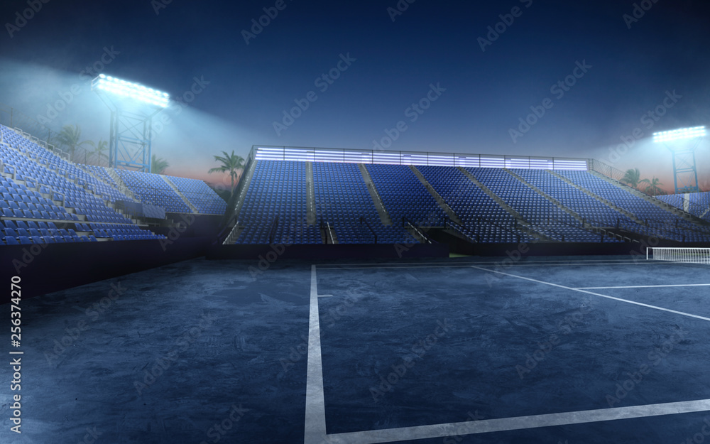 3D专业网球场