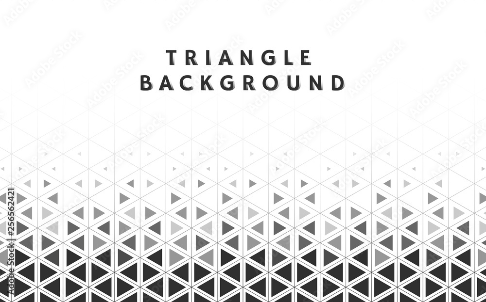 Geometric triangle pattern illustration