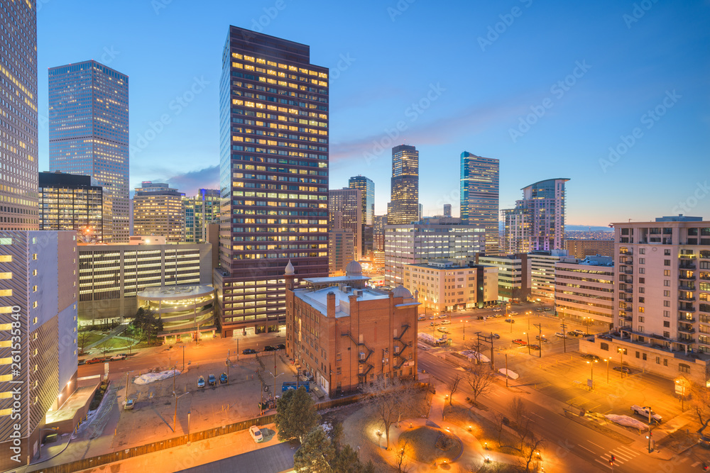 Denver, Colorado, USA Skyline