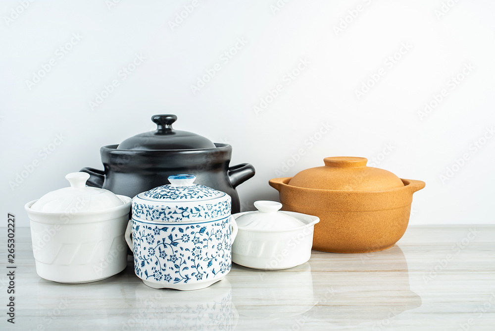 中式养生汤陶瓷炖锅砂锅底料