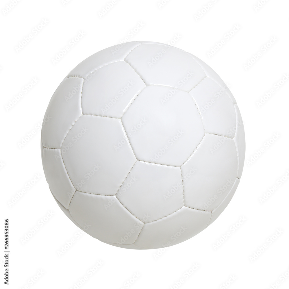 Soccer ball classic on white