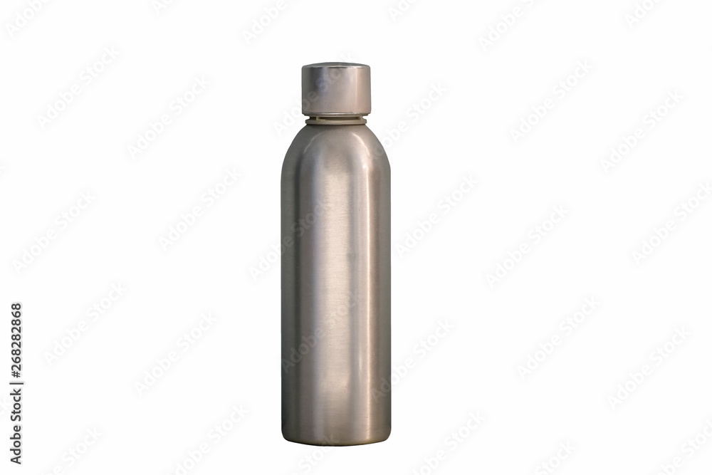 铝瓶，作为他的零浪费替代品，用于饮料和水，以逐步淘汰塑料，导致p