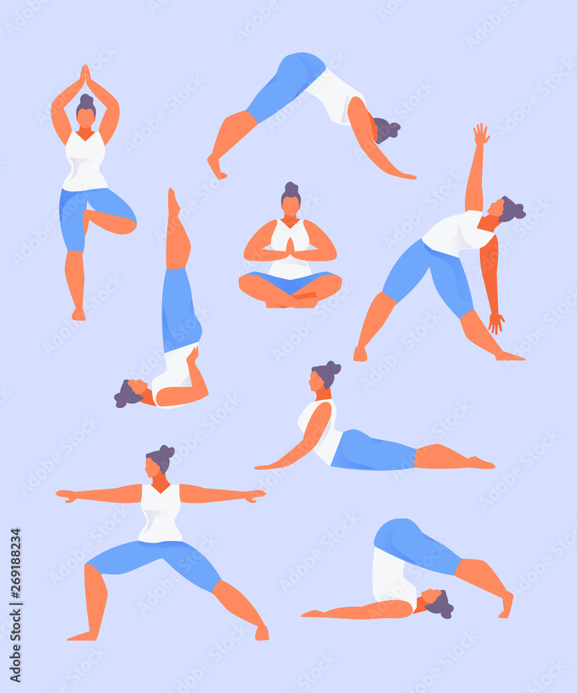 Yoga vector set