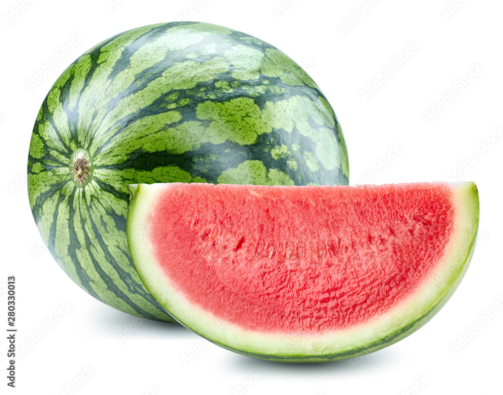 Watermelon isolated Clipping Path