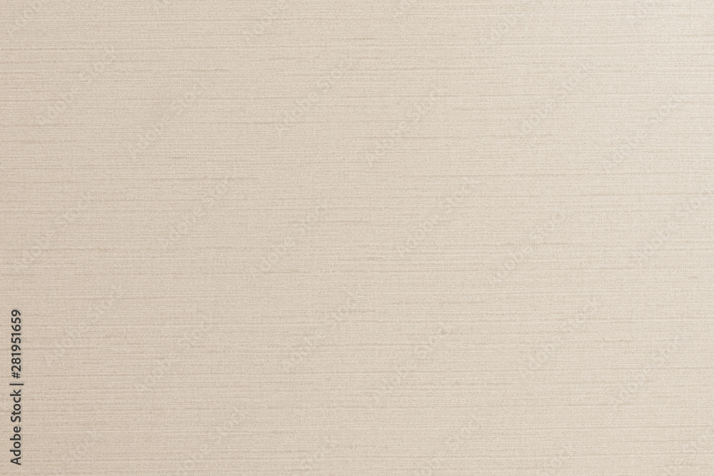 Sepia satin cotton linen fabrics textile textured background in light beige cream tan color tone