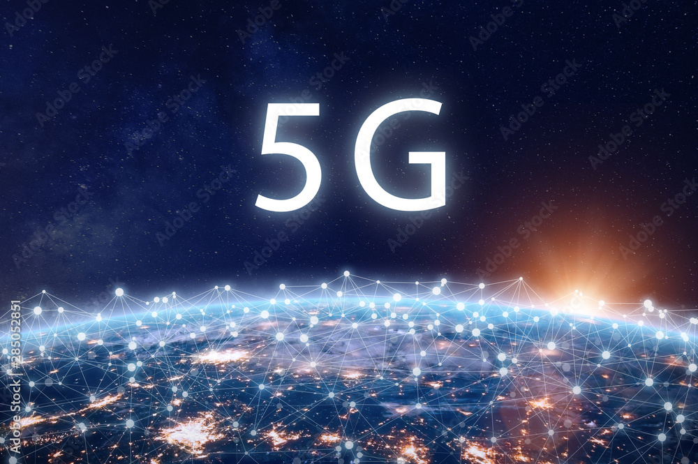 采用高速无线数据连接技术的5G移动互联网电信网络