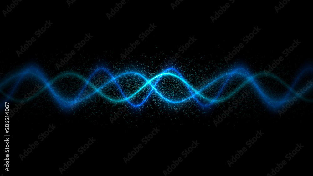 数字频率音频音乐均衡器。音乐播放器波形，用于声音技术或曲调ba的hud