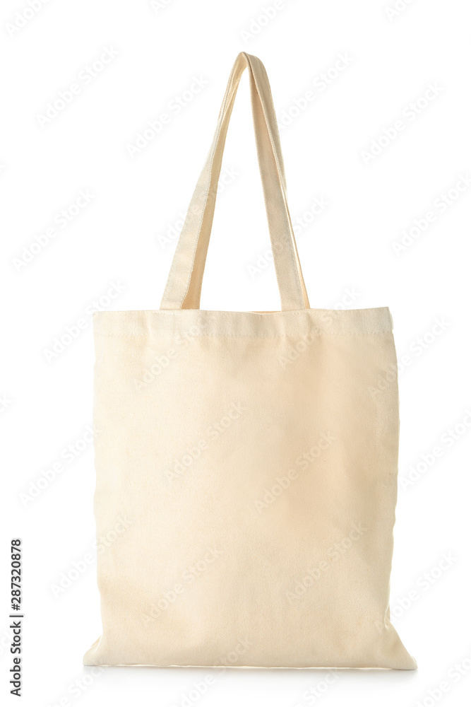 白色背景时尚环保袋
