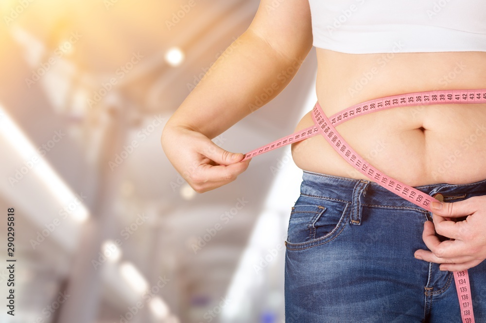 肥胖超重糖尿病健身腹部成年人背景