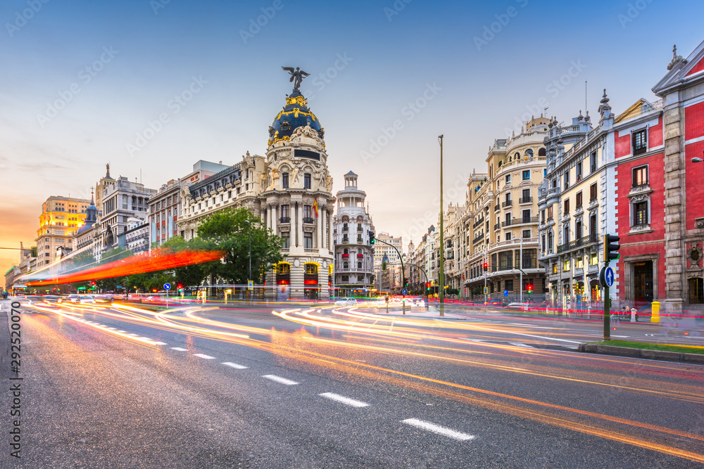 西班牙马德里城市景观a