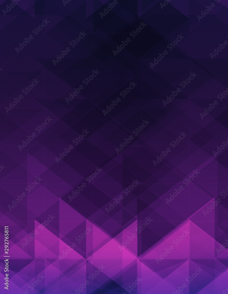 抽象的紫色水晶壁纸
