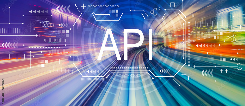 API概念与抽象高速技术POV运动模糊