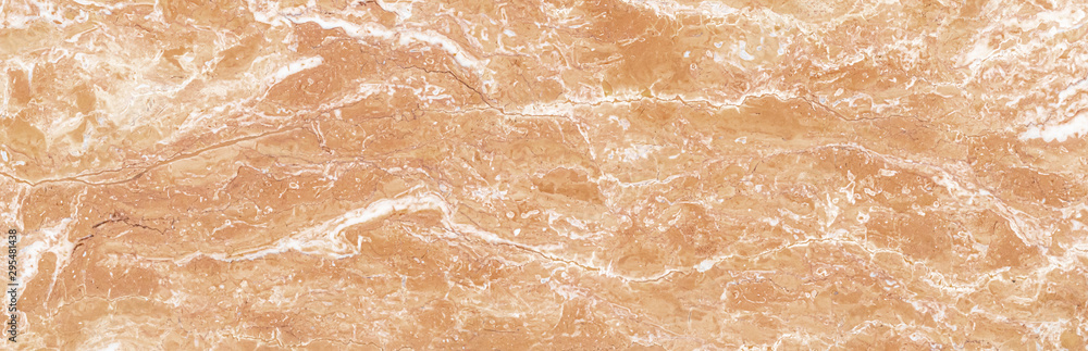 橙米色天然大理石纹理背景