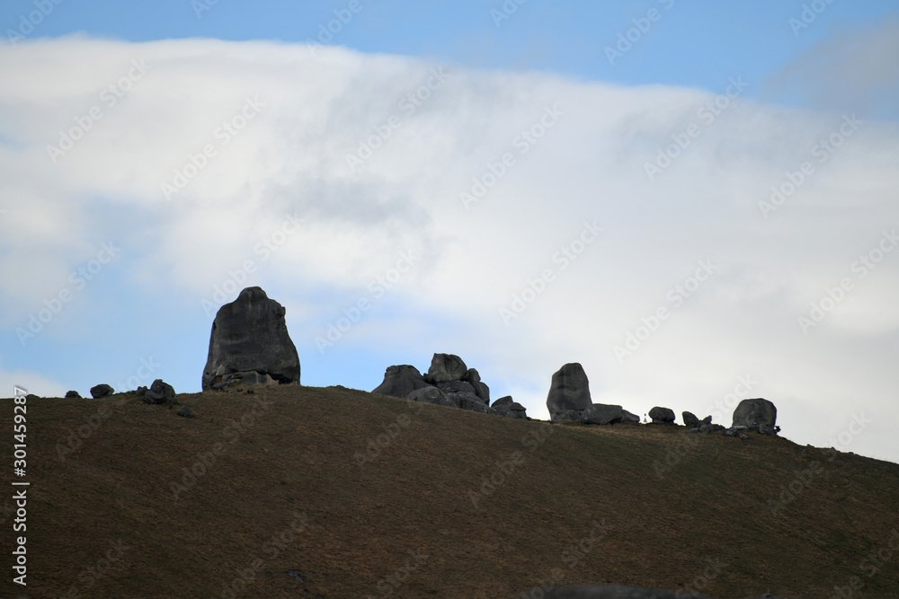 rocky landscape at Castle Hill