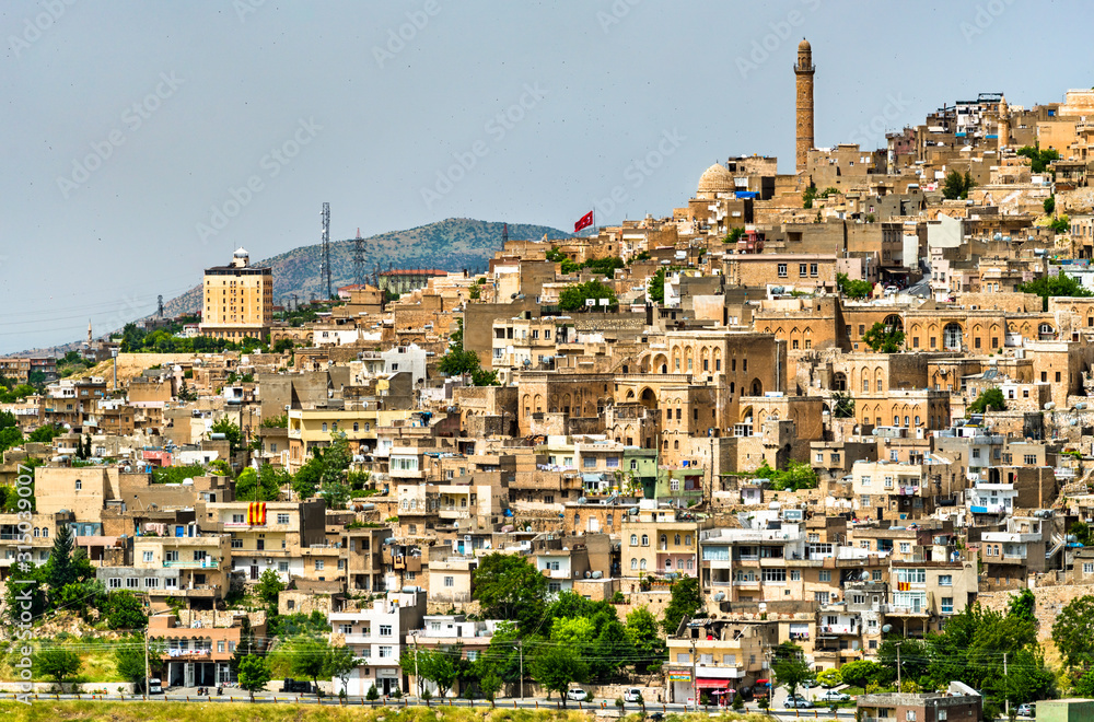 The old city of Mardin in Turkey