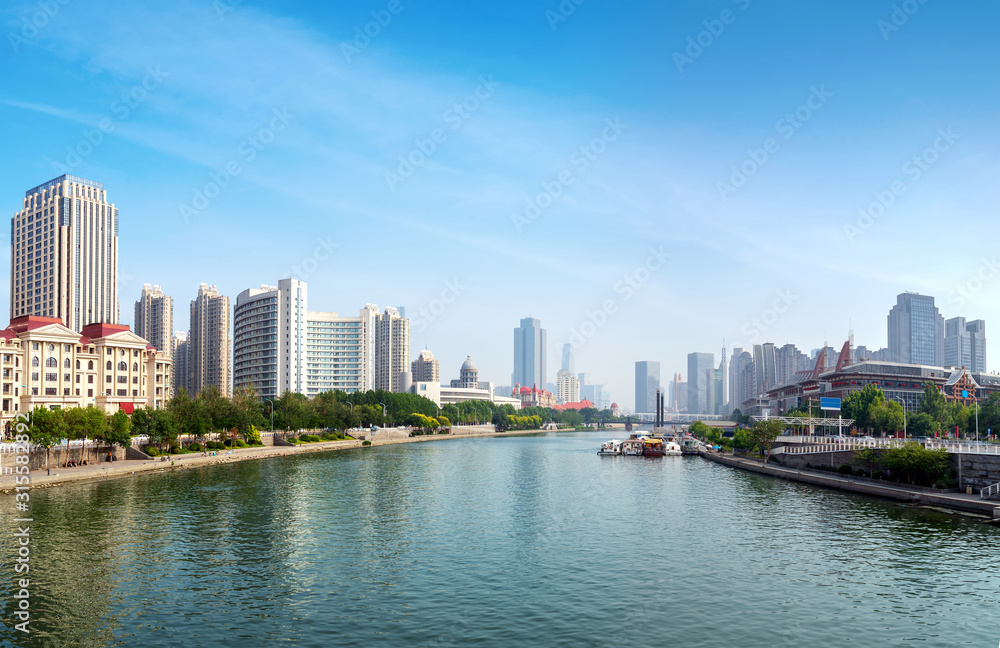 中国天津城市景观