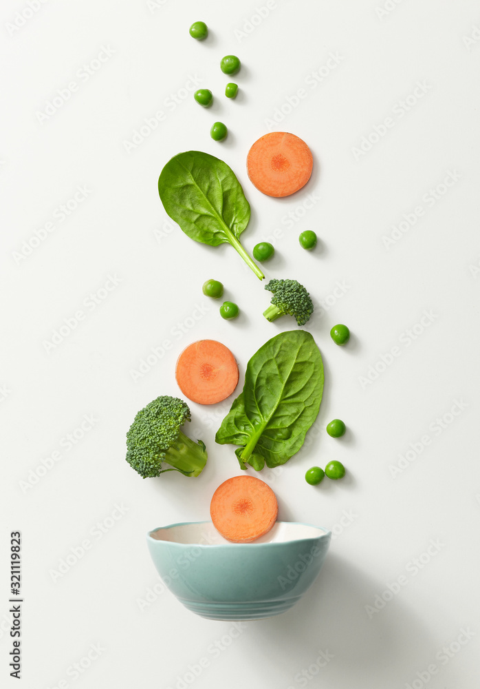 一碗健康蔬菜