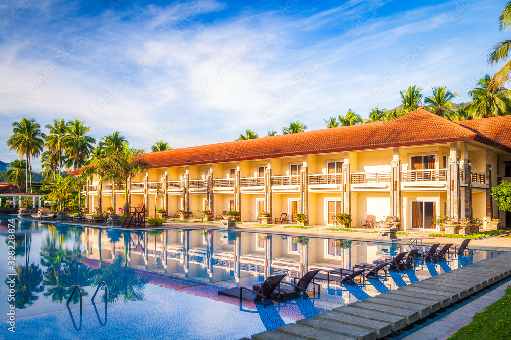 Luxury Resort Awaiting Guests