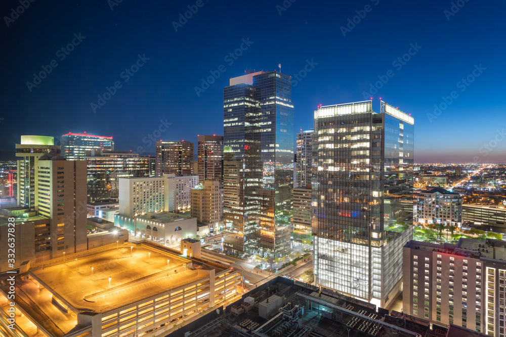 Phoenix, Arizona, USA Cityscape