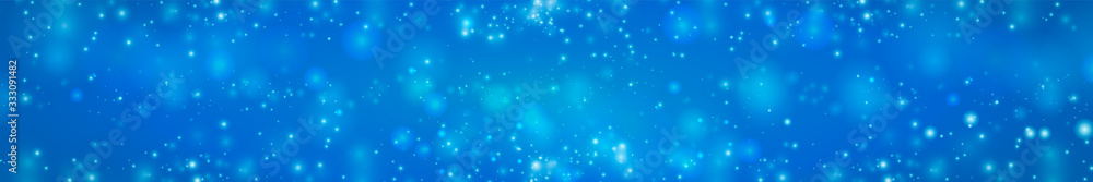 マスター2背景素材：玉ボケ　海　水　背景　ゴージャス　青色　クリスマス　雪　冬　水しぶき　波　キラキラ