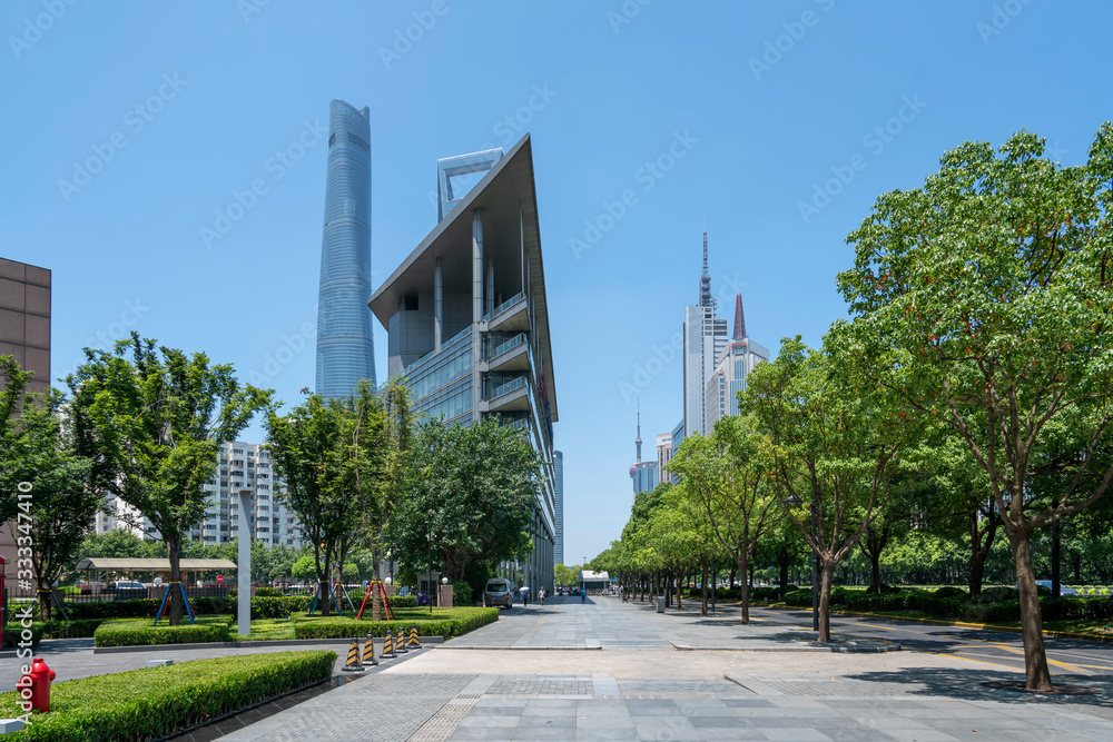 上海市陆家嘴金融区建筑街