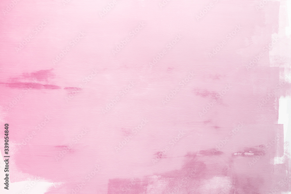 画布上的粉红色颜料