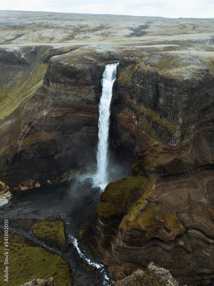 冰岛的海弗斯瀑布