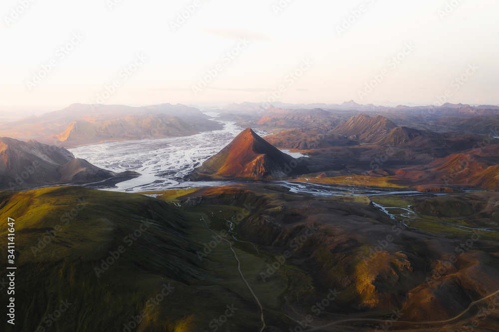美丽的冰岛自然