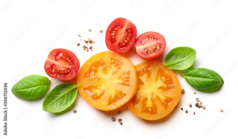 黄色和红色番茄的成分