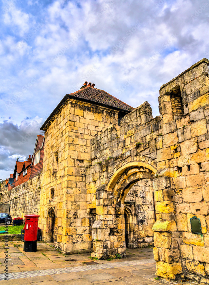 Fortifications in York, England