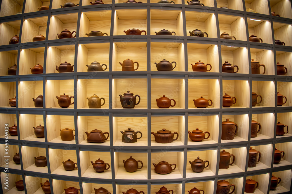 陶瓷茶壶工艺品展