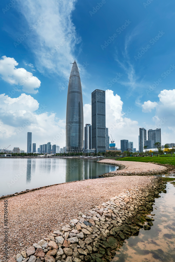 Shenzhen talent Park City Skyline