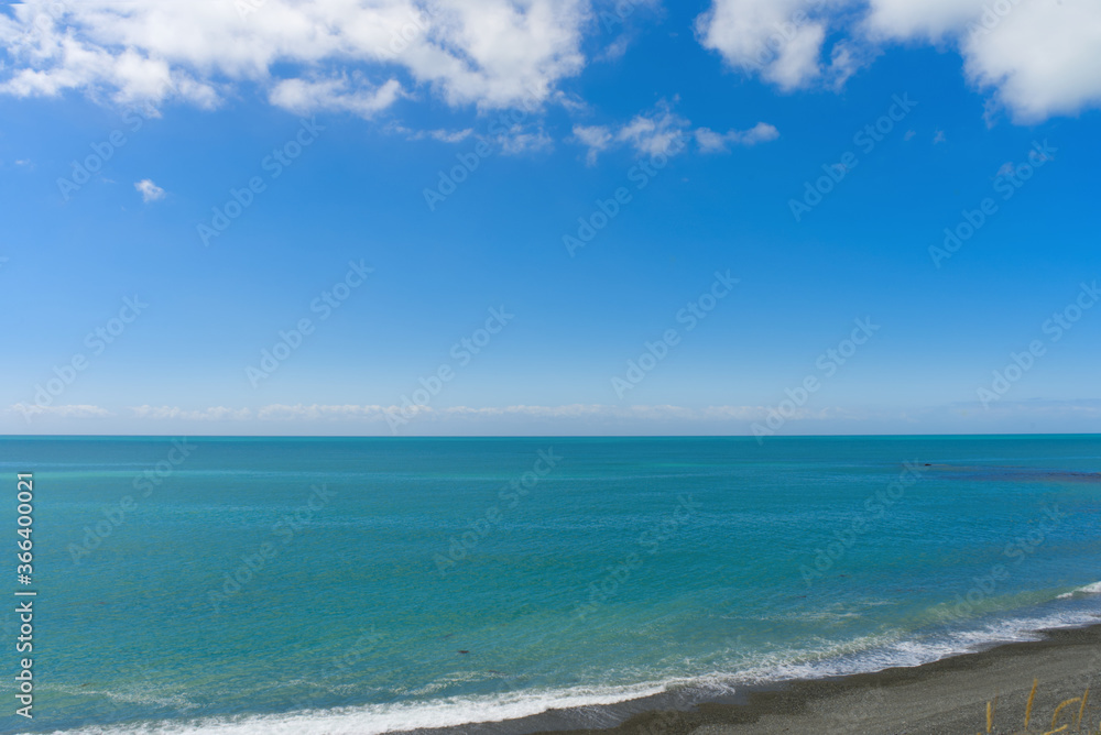 新西兰南岛东海岸，美丽的海景