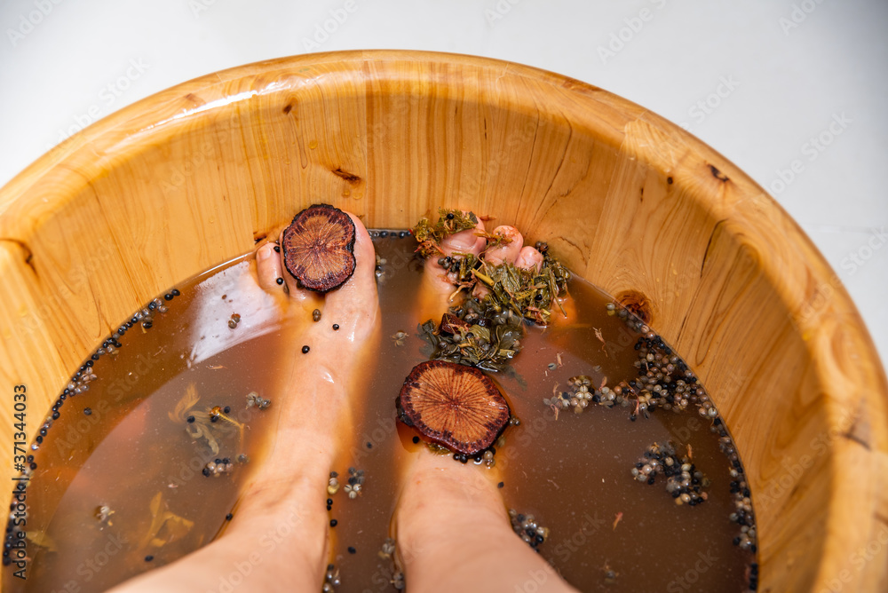 Foot Soaking Therapy