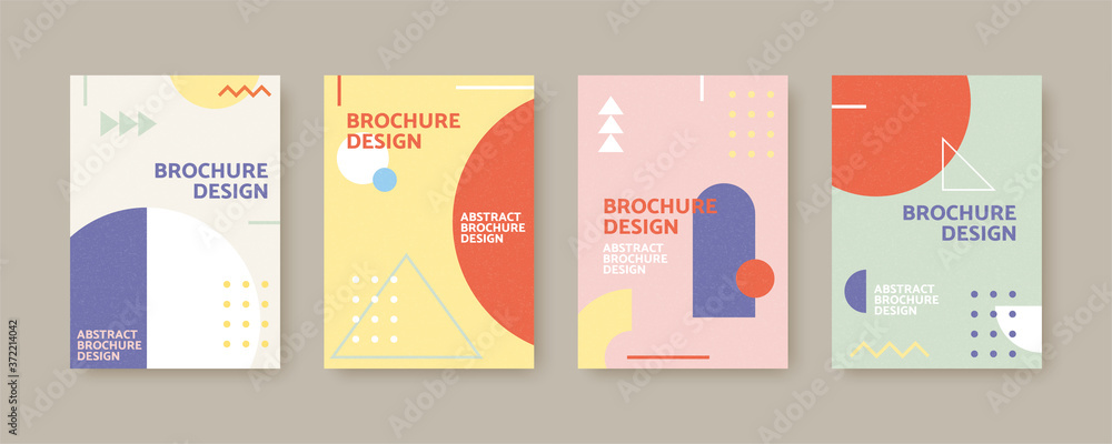 Cover set in Bauhaus design