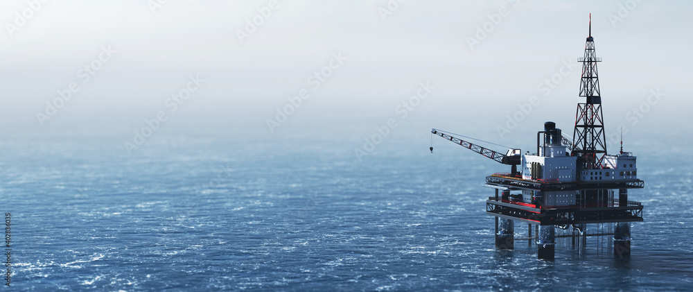 海上石油平台海上钻机