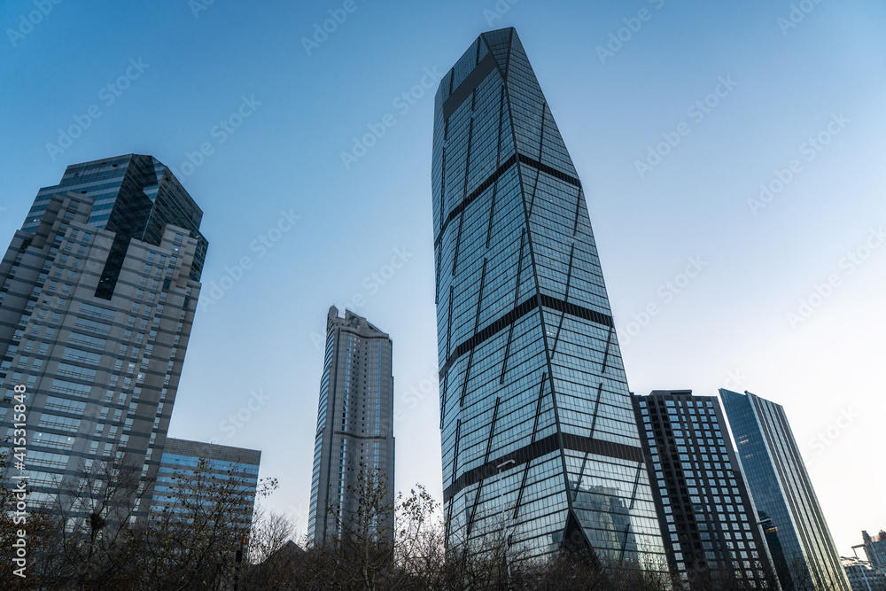 现代城市高层建筑景观