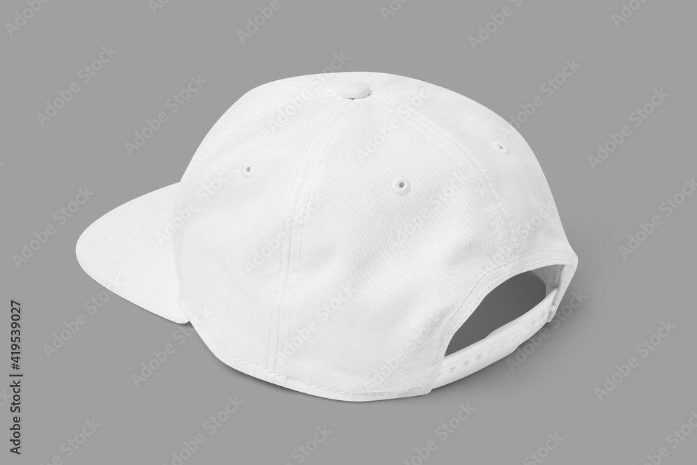 简单的白色和粉色帽子头饰配件
