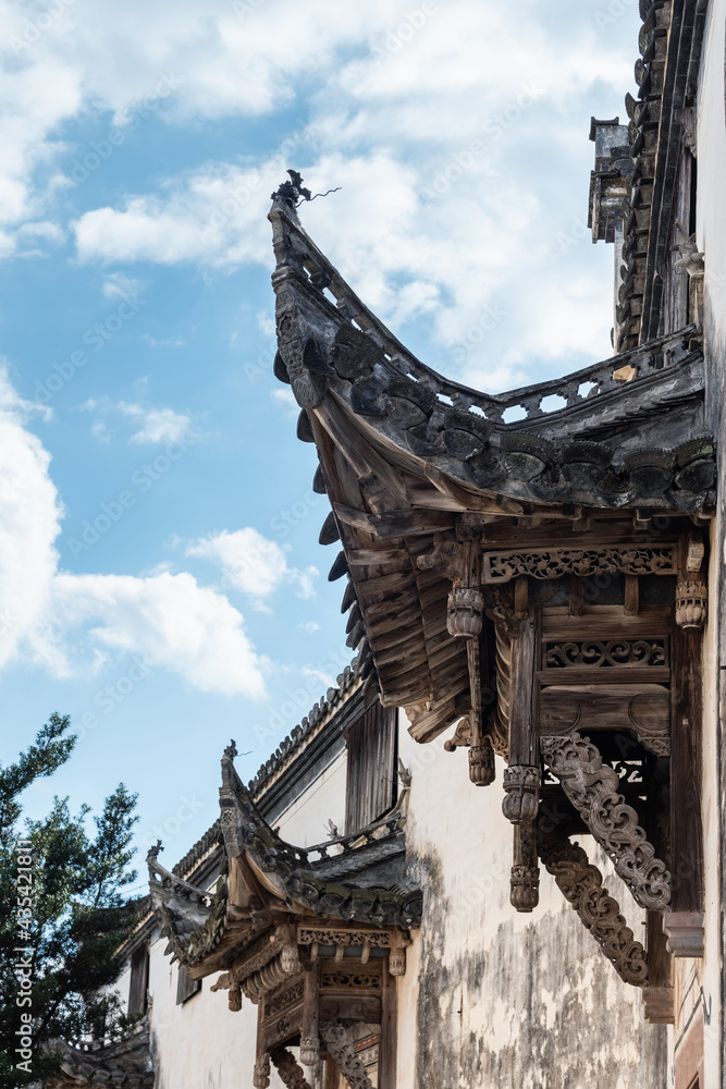 中国传统建筑特写
