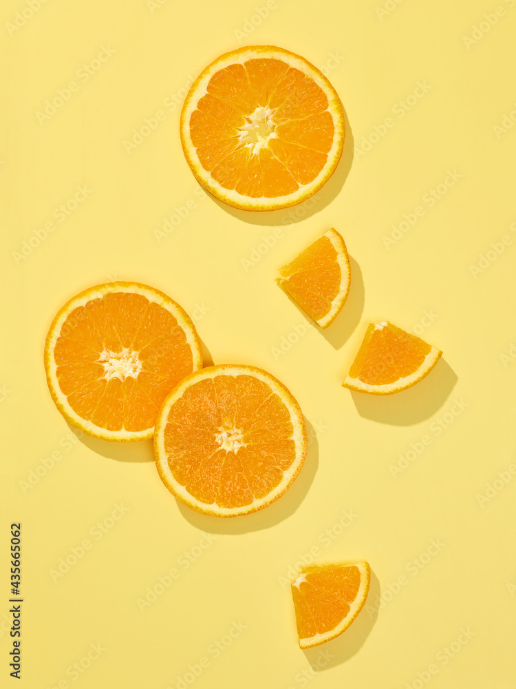 鲜橙片
