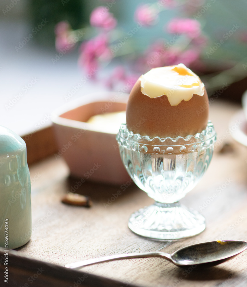 水煮蛋食品摄影食谱创意