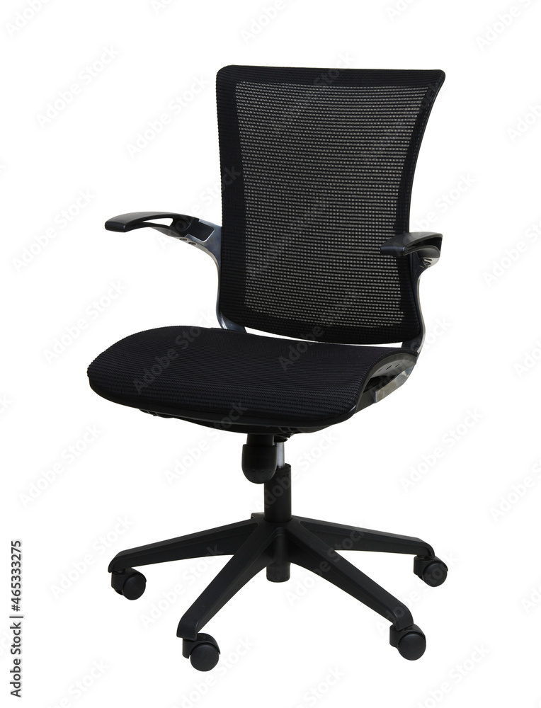 黑色纺织品制成的办公椅