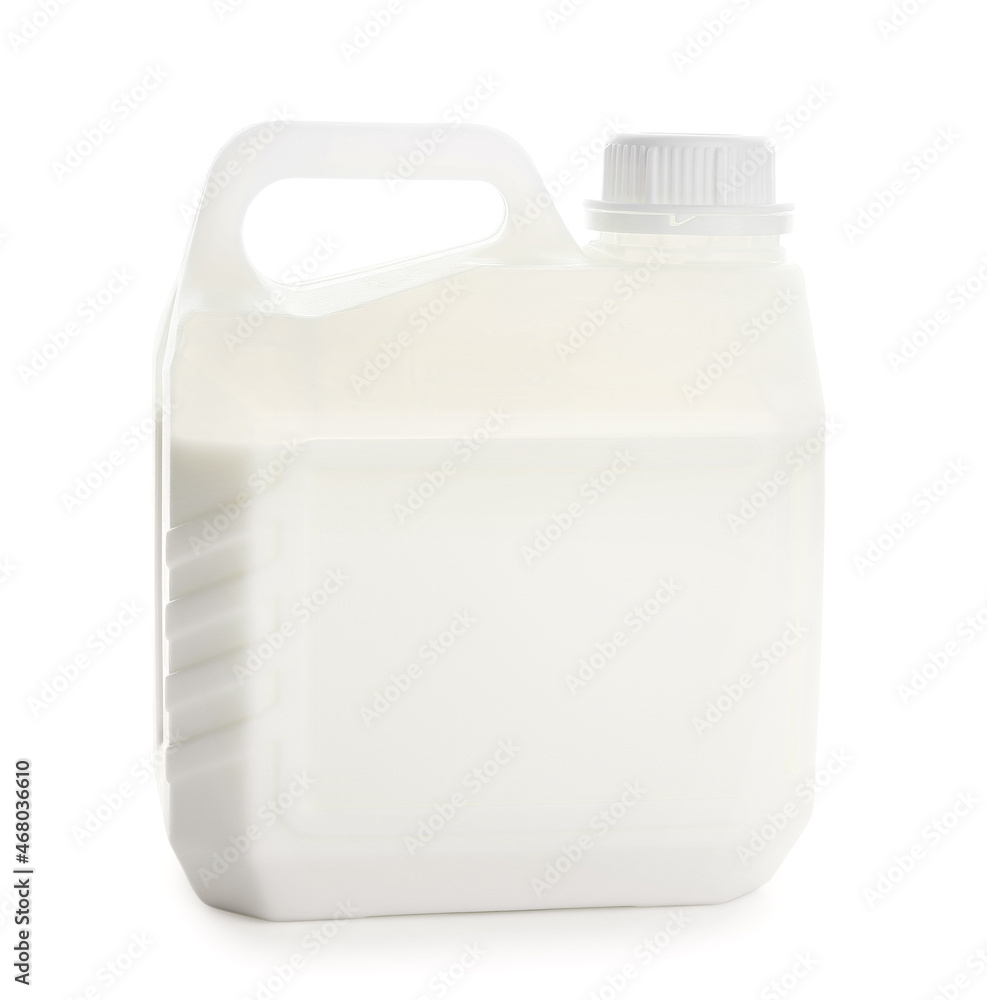 白底加仑牛奶瓶
