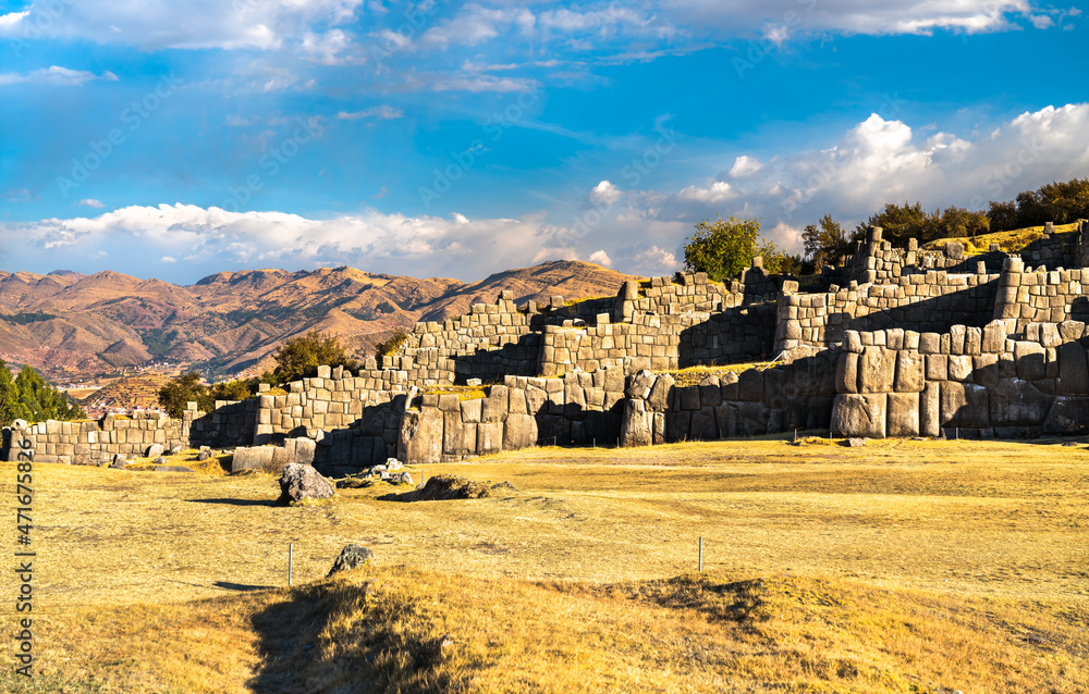 库斯科Sacsayhuaman城堡，秘鲁联合国教科文组织世界遗产