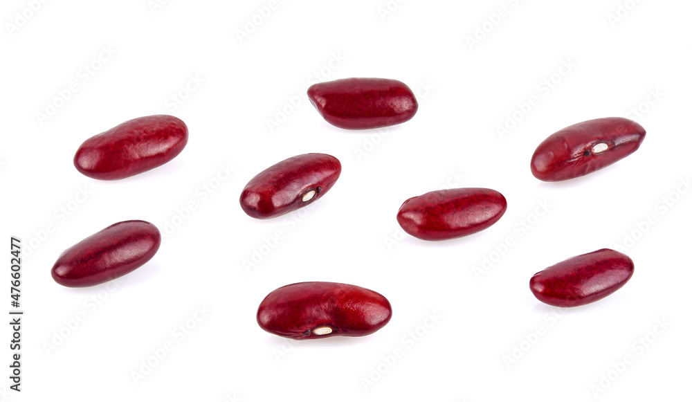 白底红豆